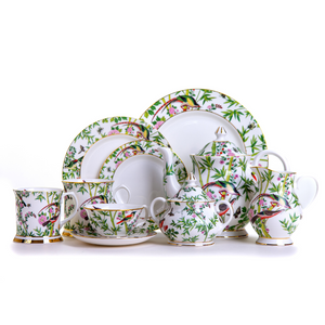 Chinese Wallpaper Collection tea set Emmas Kitchen Longleat