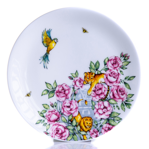 Emma's Kitchen Fine Bone China Coupe Plate 20cm Longleat Shop