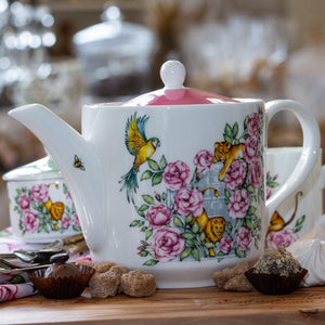 Teapot afternoon tea bone china gift set Emmas Kitchen Longleat
