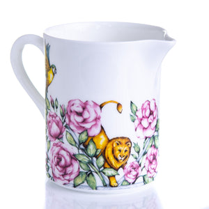 Small milk jug fine bone china floral tea set Emmas Kitchen Longleat Shop
