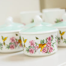 Load image into Gallery viewer, Sugar Pot with Lid fine bone china floral tea set Emmas Kitchen Longleat