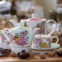 Load image into Gallery viewer, Teapot tea for one gift set fine bone china Emmas Kitchen Longleat